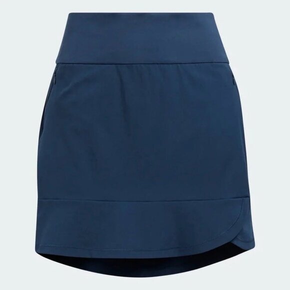 Adidas Frill Skort Golf and Tennis Skirt  Navy Blue Size XL - Picture 4 of 9
